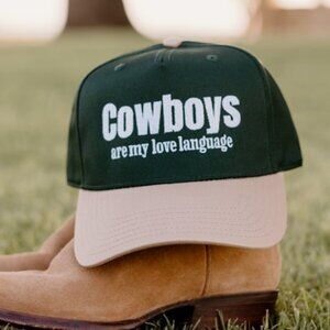 Cowboys are my Love Language Vintage Trucker Hat